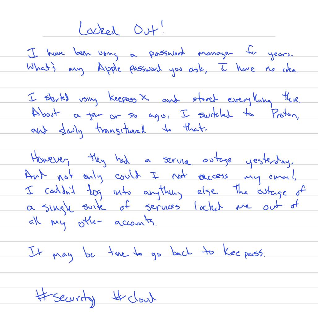 handwritten page